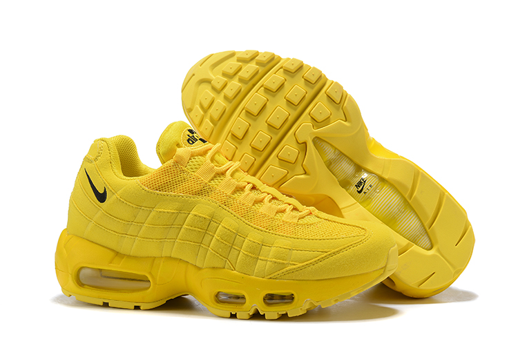 New Nike Air Max 95 All Yellow